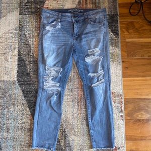 Ripped Jeans By-American Eagle